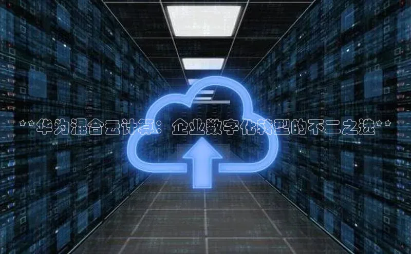 杏鑫平台代理百度营销中心**华为混合云计算：企业数字化转型的不二之选**