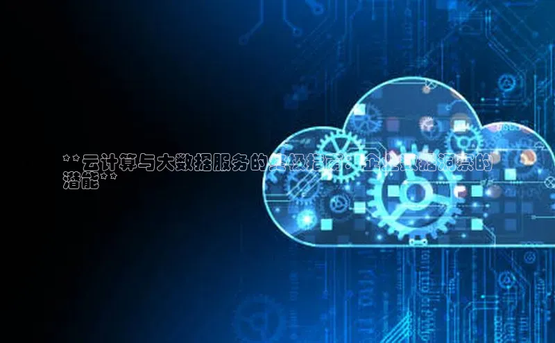 杏鑫平台登录地址极氪智能科技**云计算与大数据服务的终极指南：企业数据洞察的
潜能**