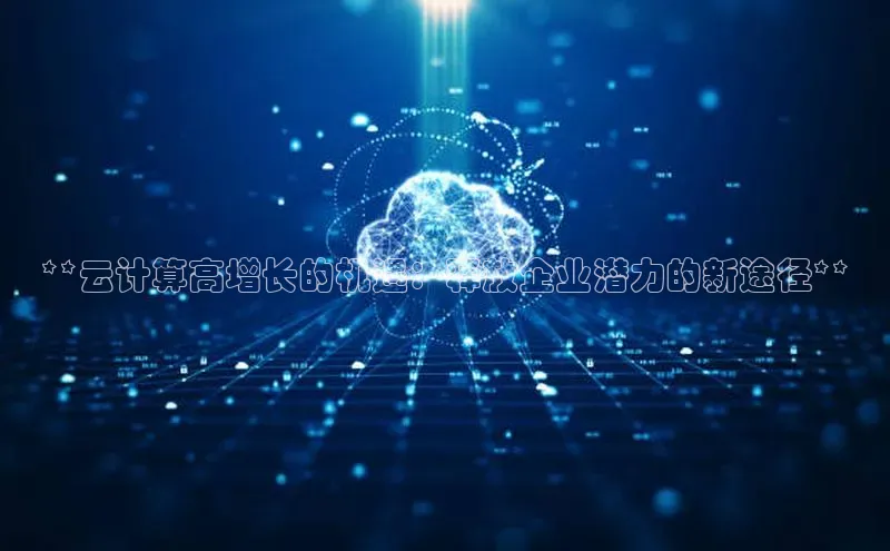 杏鑫平台线路测速赛富乐斯**云计算高增长的机遇：释放企业潜力的新途径**